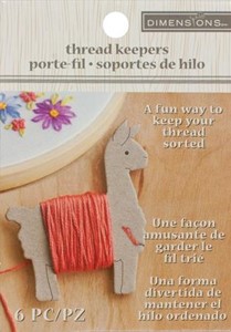 Picture of Dimensions Floss Keeper 1.5"X2.75" 6/Pkg-Llama