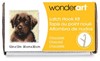 Picture of Caron Wonderart Latch Hook Kit 12"X12"-Chocolate Dog