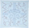 Picture of Sashiko World Russia Stamped Embroidery Kit-Galloping Horses