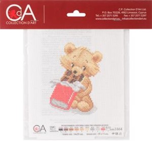 Picture of Collection D'Art Stamped Cross Stitch Kit 16X20cm-Sweet-Tooth