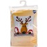 Picture of Vervaco Needlepoint Cushion Top Kit 16"X16"-Reindeer With A Red Scarf