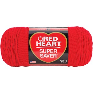 Picture of Red Heart Super Saver Yarn-Cherry Red