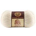 Picture of Lion Brand Pound Of Love Yarn-Antique White