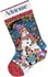 Picture of Dimensions Cute Carolers Stocking Counted Cross Stitch Kit-16" Long 14 Count