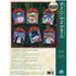 Picture of Christmas Pals Ornaments Counted Cross Stitch Kit-4.5" Tall 14 Count Set Of 6