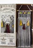 Picture of Design Works/Zenbroidery Macrame Wall Hanging Kit 8"X24"-Natural Twist
