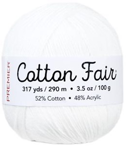 Picture of Premier Yarns Cotton Fair Solid Yarn-White