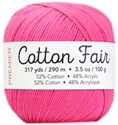 Picture of Premier Yarns Cotton Fair Solid Yarn-Bright Pink