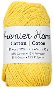 Picture of Premier Yarns Home Cotton Yarn - Solid-Yellow