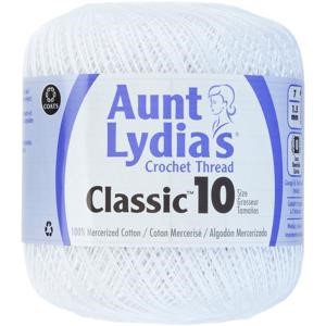 Picture of Aunt Lydia's Classic Crochet Thread Size 10-White