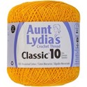 Picture of Aunt Lydia's Classic Crochet Thread Size 10-Goldenrod