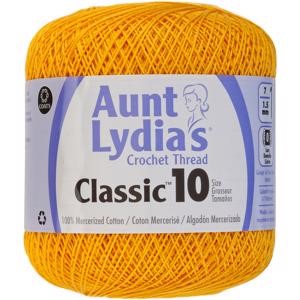 Picture of Aunt Lydia's Classic Crochet Thread Size 10-Goldenrod