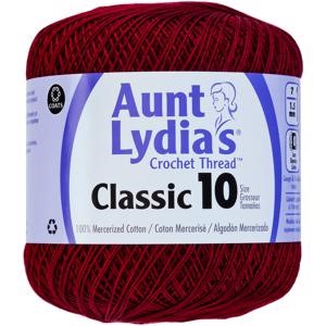 Picture of Aunt Lydia's Classic Crochet Thread Size 10-Burgundy