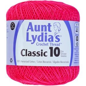 Picture of Aunt Lydia's Classic Crochet Thread Size 10-Hot Pink