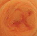 Picture of Wistyria Editions Wool Roving 12" .22oz-Tangerine