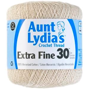 Picture of Aunt Lydia's Extra Fine Crochet Thread Size 30-Natural