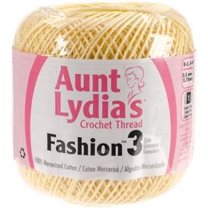 Picture of Aunt Lydia's Fashion Crochet Thread Size 3-Maize