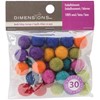 Picture of Dimensions Feltworks Ball Assortment-30/Pkg