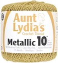 Picture of Aunt Lydia's Metallic Crochet Thread Size 10-Gold & Gold