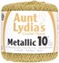 Picture of Aunt Lydia's Metallic Crochet Thread Size 10-Gold & Gold