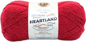 Picture of Lion Brand Heartland Yarn-Redwood