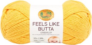 Picture of Lion Brand Feels Like Butta Yarn-Yellow