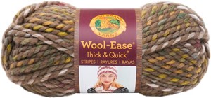 Picture of Lion Brand Wool-Ease Thick & Quick Yarn-Urban Camo Stripes