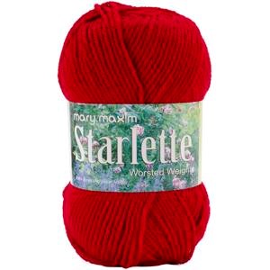 Picture of Mary Maxim Starlette Yarn-Cardinal