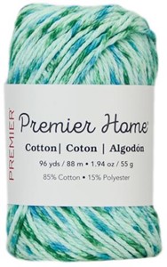 Picture of Premier Yarns Home Cotton Yarn - Multi-Aquamarine Speckle