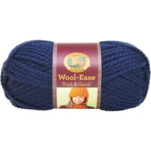 Picture of Lion Brand Wool-Ease Thick & Quick Yarn-Navy