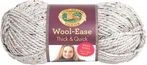 Picture of Lion Brand Wool-Ease Thick & Quick Bonus Bundle Yarn-Grey Marble