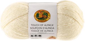 Picture of Lion Brand Touch Of Alpaca Yarn-Cream