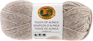 Picture of Lion Brand Touch Of Alpaca Yarn-Taupe