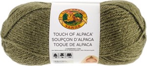 Picture of Lion Brand Touch Of Alpaca Yarn-Olive