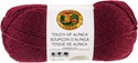 Picture of Lion Brand Touch Of Alpaca Yarn-Crimson