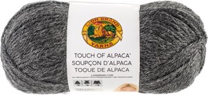 Picture of Lion Brand Touch Of Alpaca Yarn-Charcoal