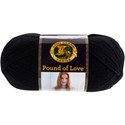 Picture of Lion Brand Pound Of Love Yarn-Black