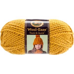 Picture of Lion Brand Wool-Ease Thick & Quick Yarn-Mustard