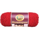 Picture of Lion Brand Homespun Yarn-Candy Apple