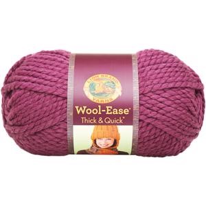 Picture of Lion Brand Wool-Ease Thick & Quick Yarn-Fig