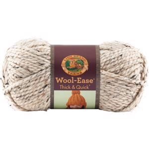 Picture of Lion Brand Wool-Ease Thick & Quick Yarn-Oatmeal
