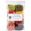 Picture of Wistyria Editions Wool Roving 12" .25oz 8/Pkg-Autumn