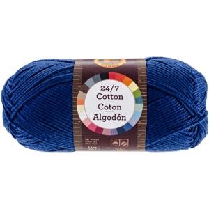 Picture of Lion Brand 24/7 Cotton Yarn-Navy