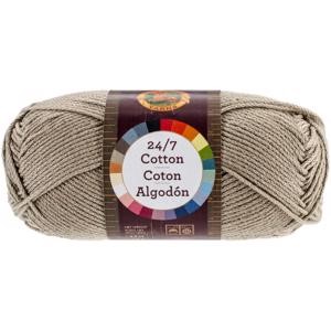 Picture of Lion Brand 24/7 Cotton Yarn-Taupe