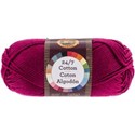 Picture of Lion Brand 24/7 Cotton Yarn-Magenta