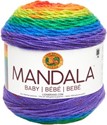 Picture of Lion Brand Yarn Mandala Baby-Rainbow Falls