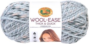 Picture of Lion Brand Wool-Ease Thick & Quick Yarn-Arctic Ice