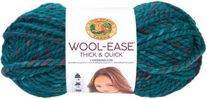 Picture of Lion Brand Wool-Ease Thick & Quick Yarn-Deep Lagoon