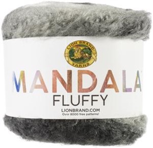 Picture of Lion Brand Mandala Fluffy Yarn-Viperfish