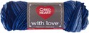 Picture of Red Heart With Love Yarn-Deep Blues
